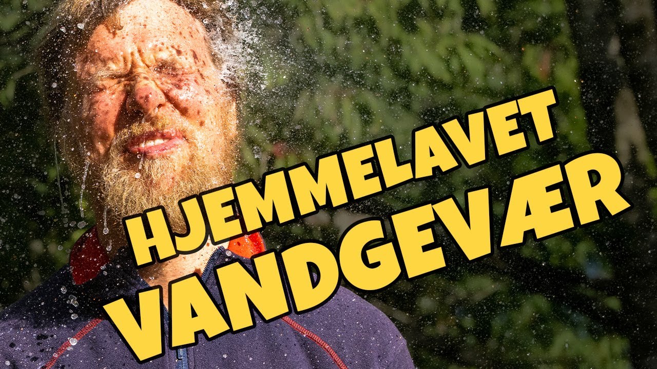 Bygger giga vandgevær - Emil overrasker Kåre - DIY
