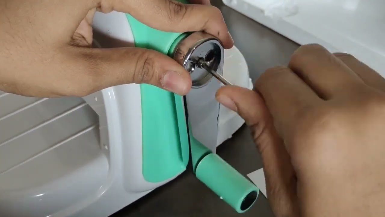 How to fix the handle of a DIE CUTTING MACHINE ( detailed video )