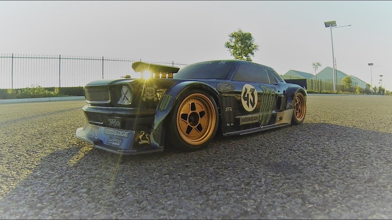 HPI Ken Block '65 Ford Mustang Hoonicorn Speed Run on 3s. 100 kmh / 62 mph