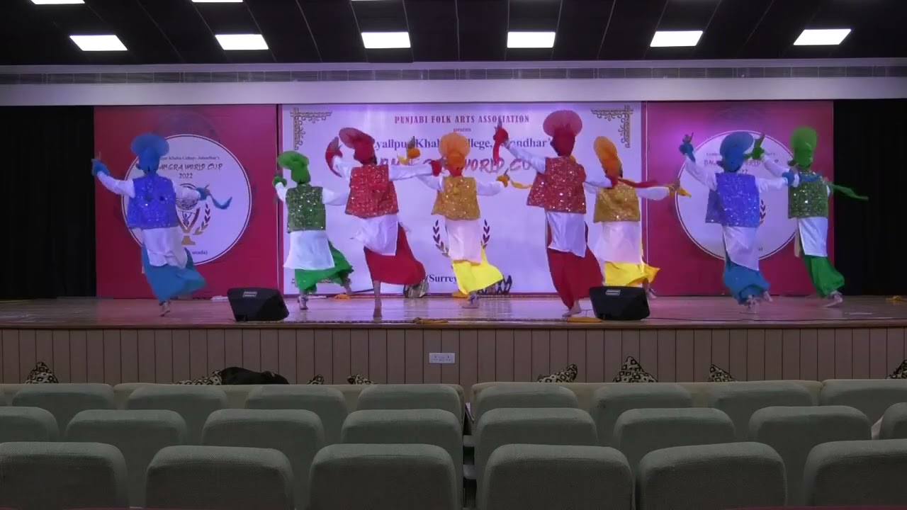 Chandigarh University Bhangra team Canada World Cup 2022 I one of the best in the competition