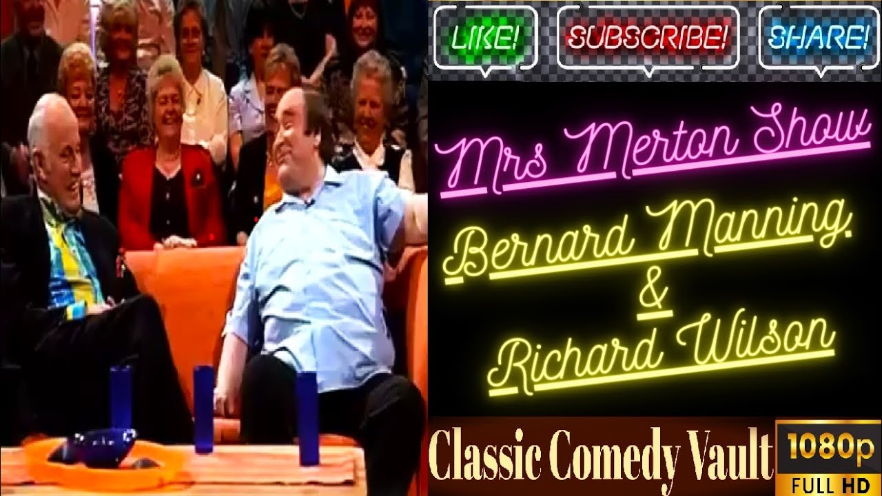 The Mrs Merton Show, Bernard Manning, Richard Wilson, S5, Ep4, HD