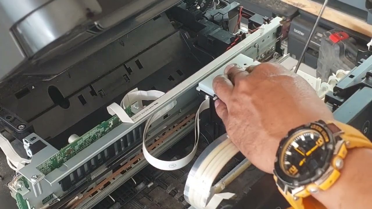 Epson L6170 black no print out done repair...#highlights