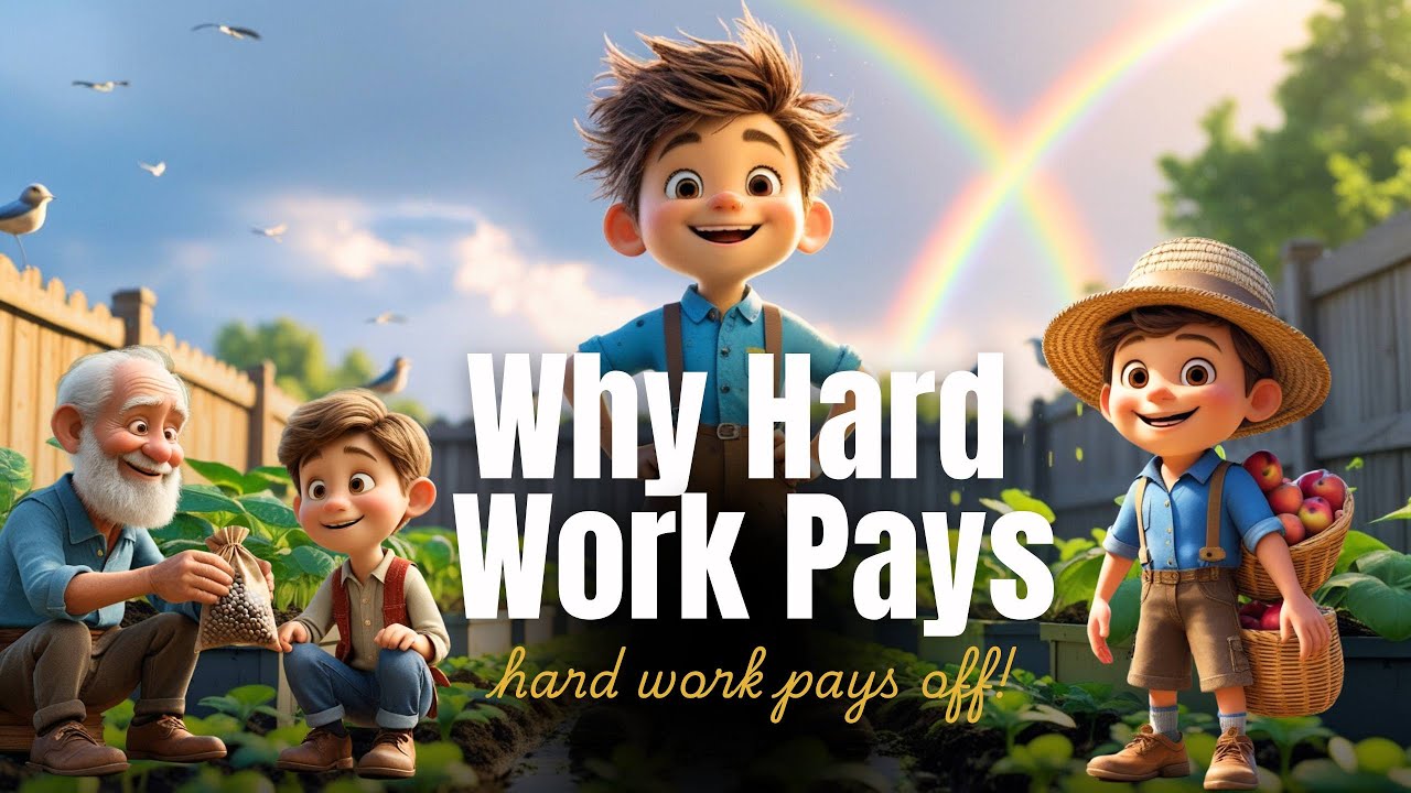 The Power of Hard Work! | Teaching Kids About Effort & Success | Kids Animation