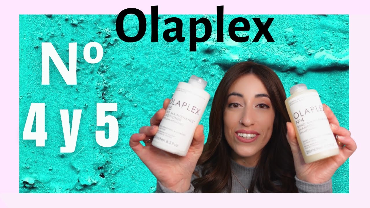 OLAPLEX 4 y 5 - Para qué sirven?  | 💙 el SECRETO 🤫 de su ÉXITO