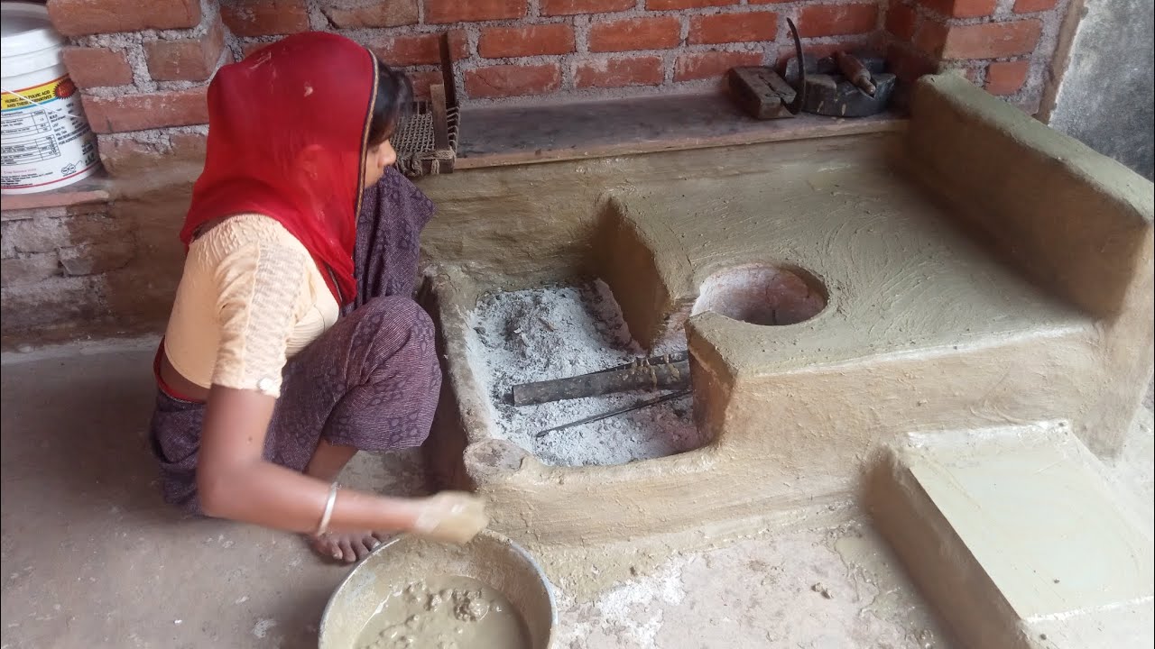 चूल्हे की लिपी ई 