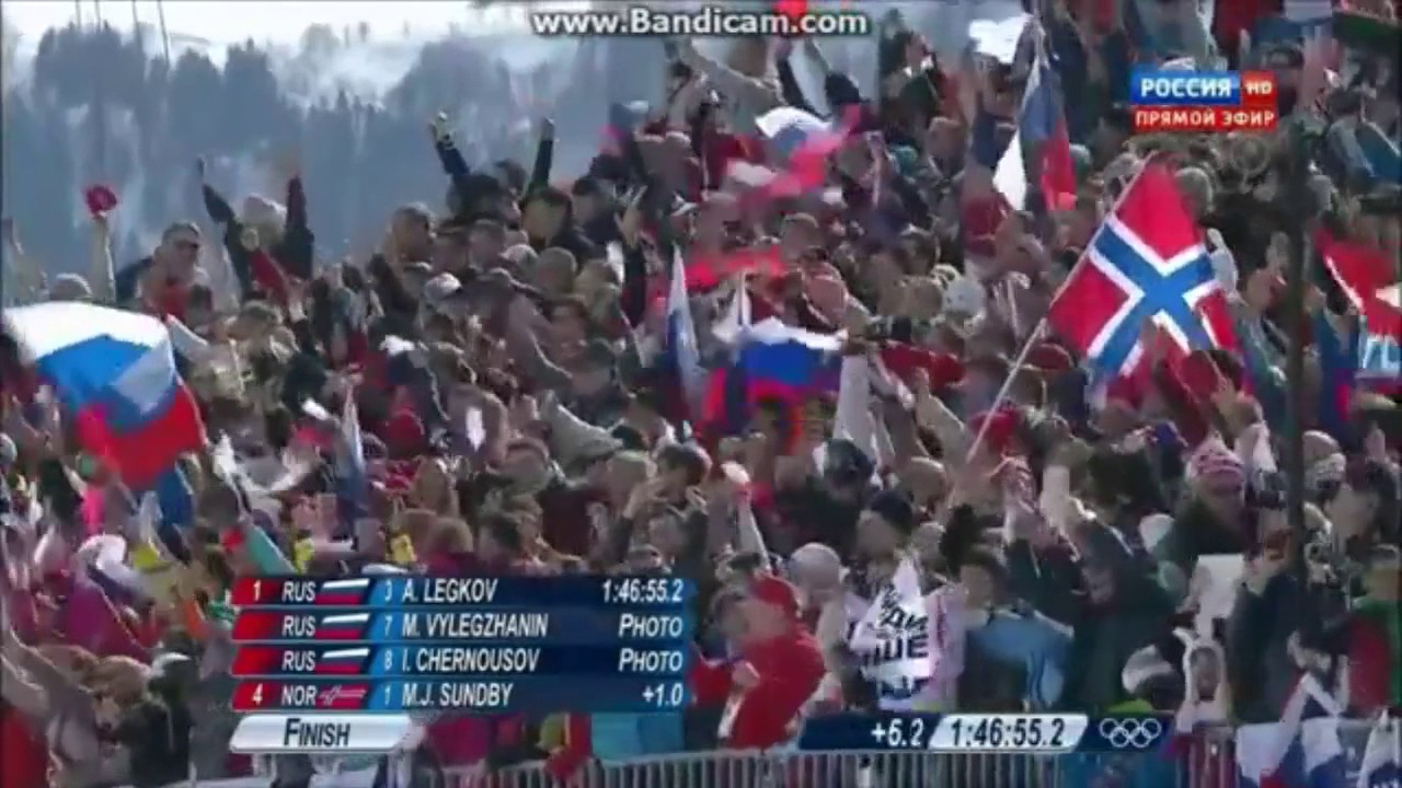 Легендарная победа наших лыжников.