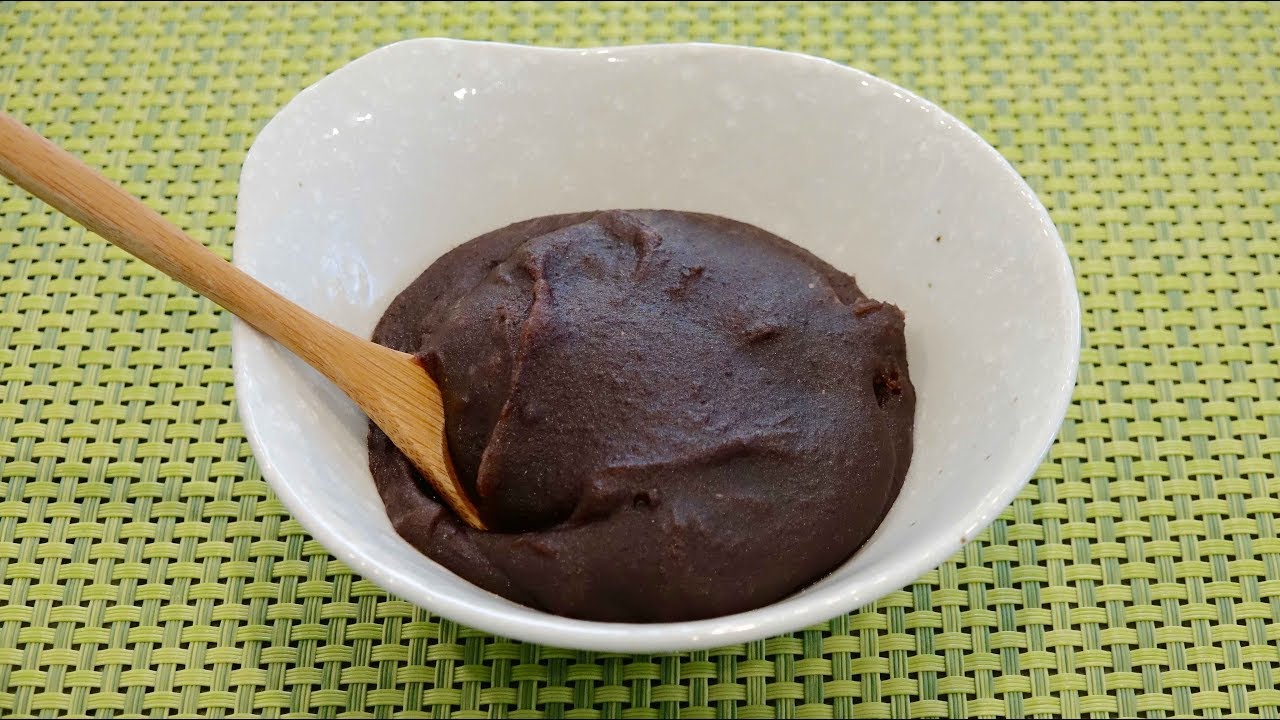 Koshian (smooth red bean paste) Recipe - Japanese Cooking 101