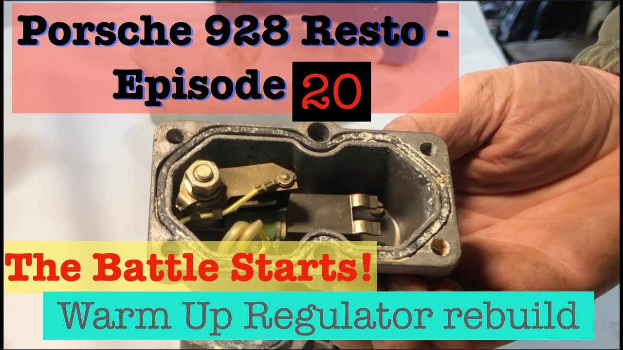 Porsche 928 Resto - Episode 20: Warm Up Regulator (WUR) rebuild. Bosch K-Jetronic CIS
