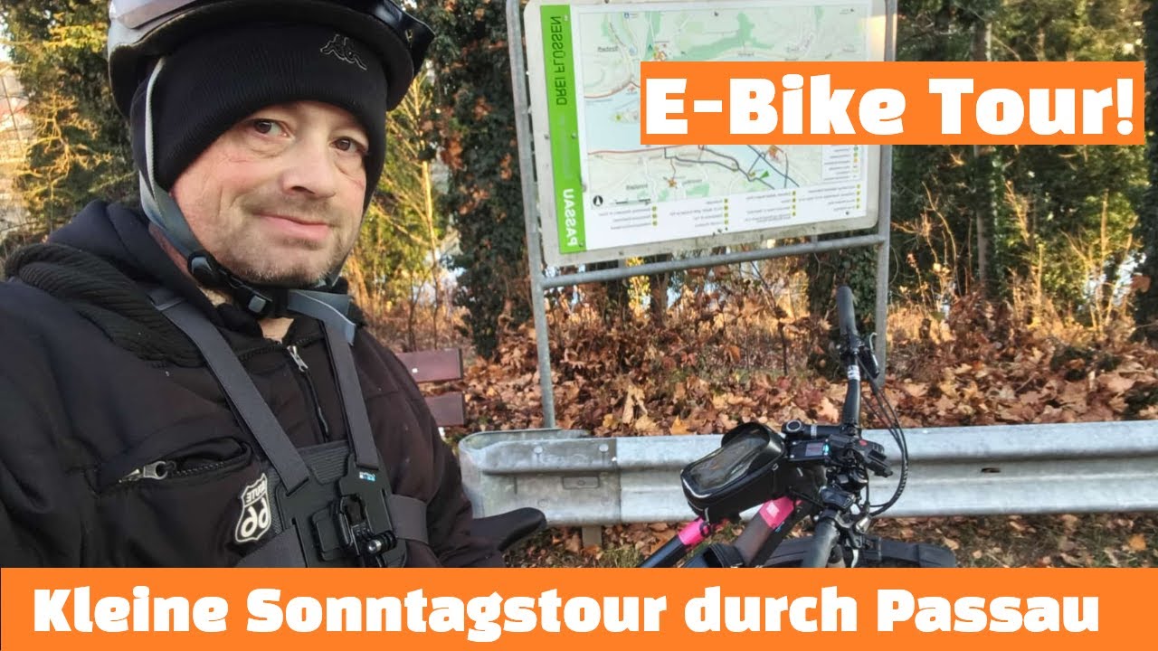 Sonntagstour durch Passau. Entspannung pur auf dem E-Bike #ebiketour #bikelife #ebike