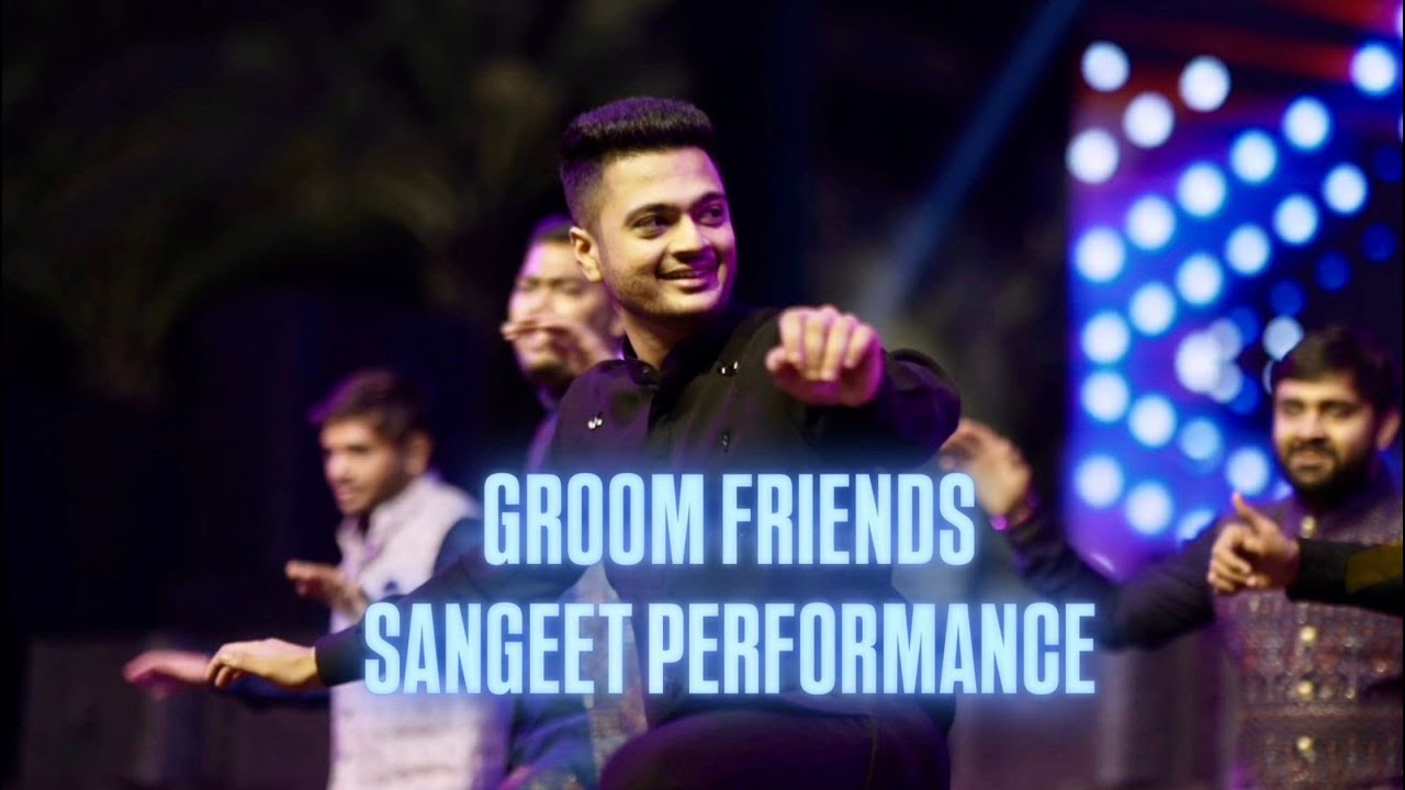 Team Groom’s Sangeet Dance | Baraat Ready! | Must-Watch Performance | Manthan & Mahek