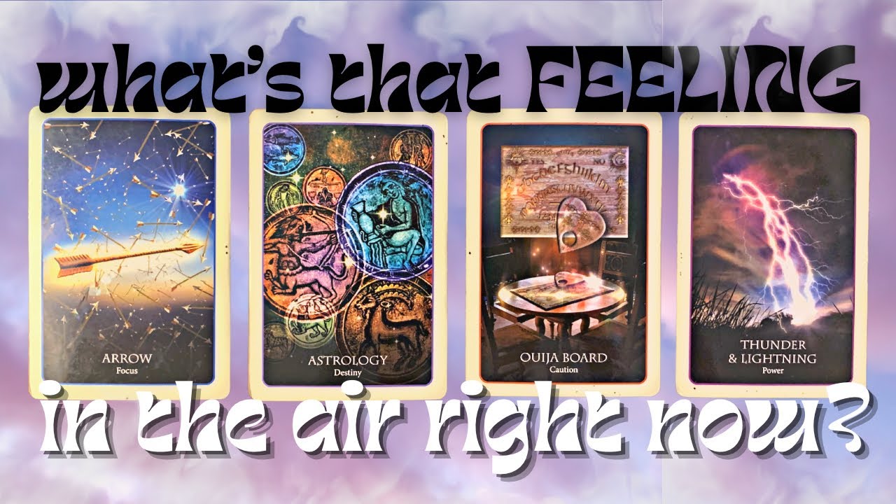What Is It That YOU FEEL Lingering In The Air RIGHT NOW? 😶‍🌫️⚠️🫣 |🔮Pick A Card🔮 | Timeless