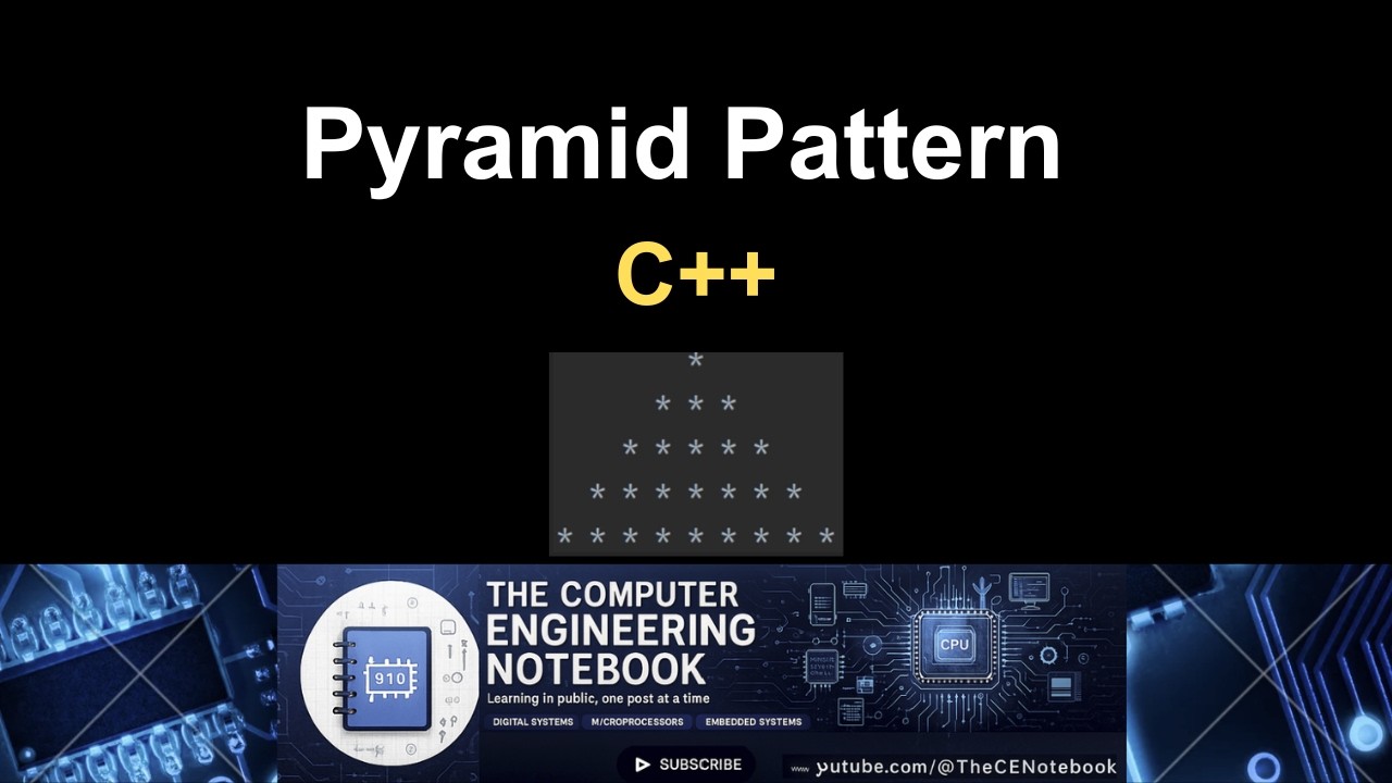 How to Print an Equilateral (Pyramid) Pattern in C++ | Step-by-Step Logic Explained
