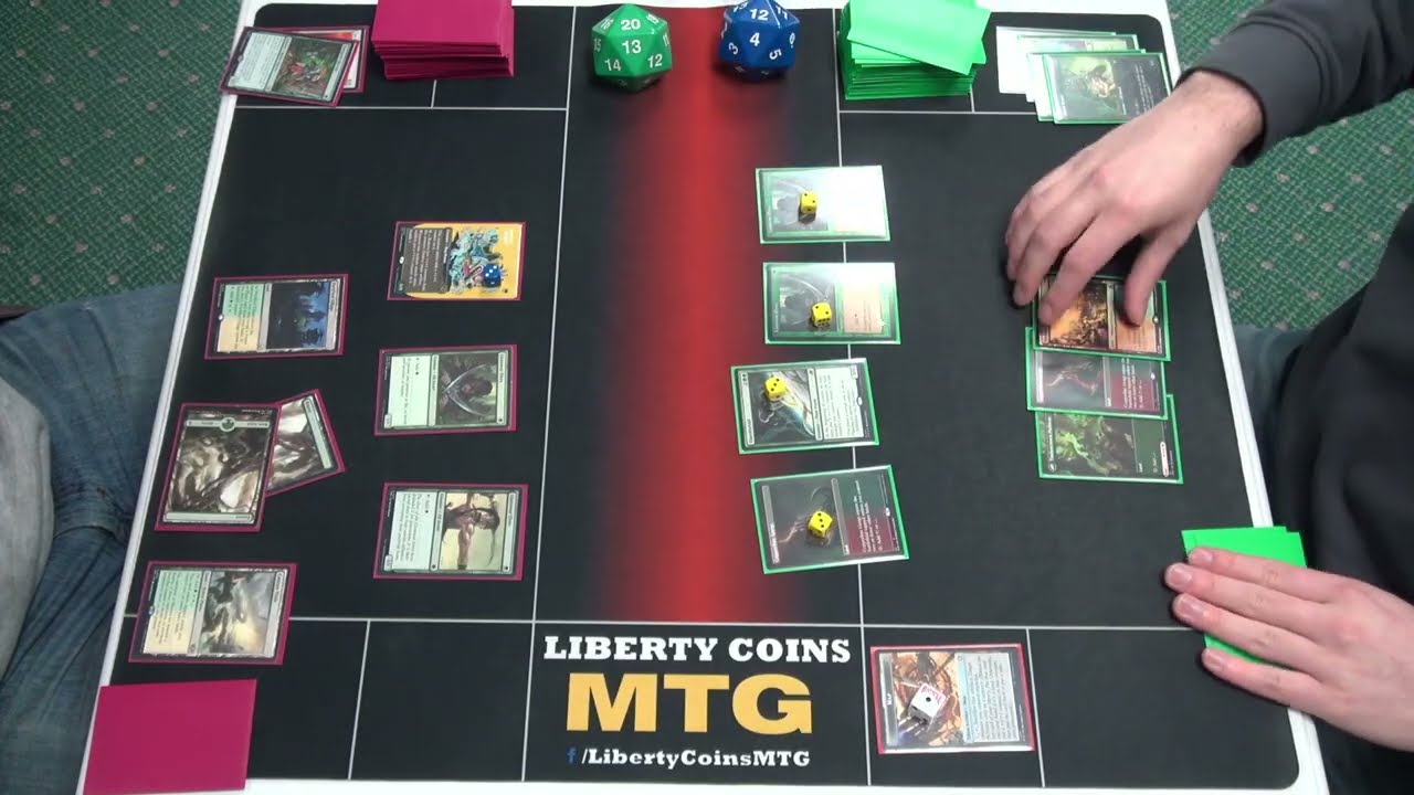 Селесня Уробороид 🟢⚪ против Груул Земная магия 🔴🟢 | MTG Pioneer 26.01.2026 | Раунд 2