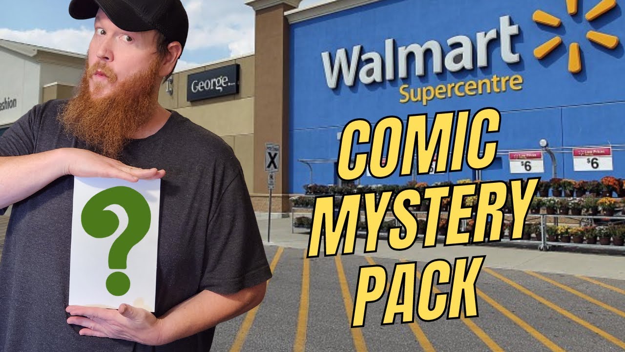 Walmart Mystery Comic Pack Opening