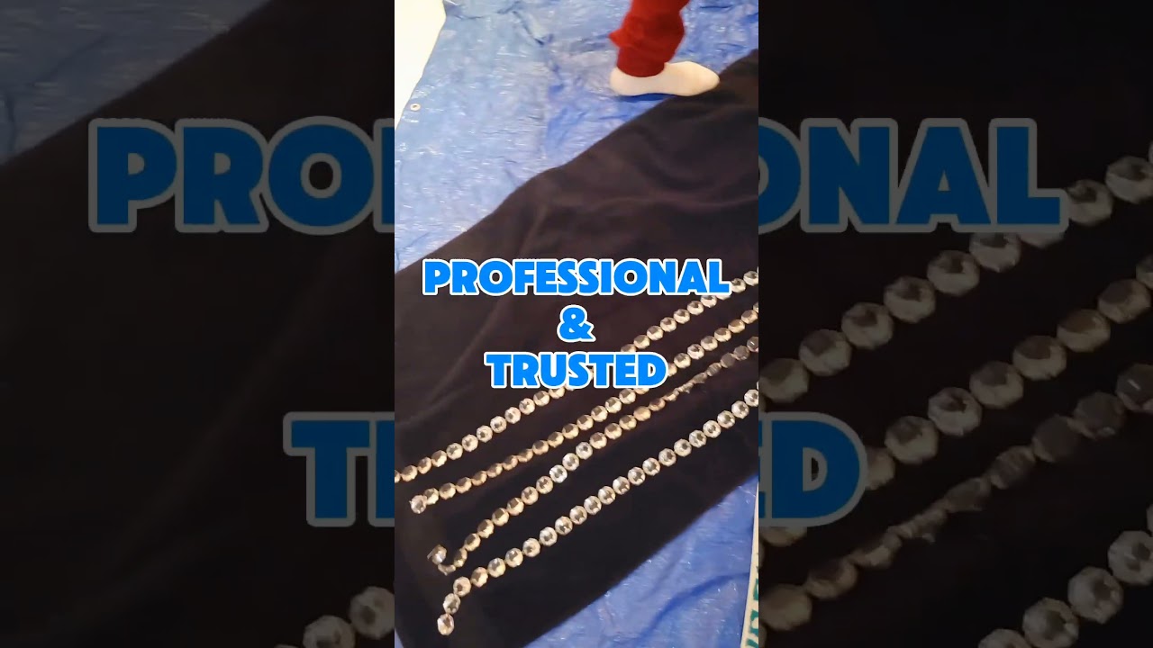 Professional chandelier cleaning service 2 #capcut #chandeliercleaning