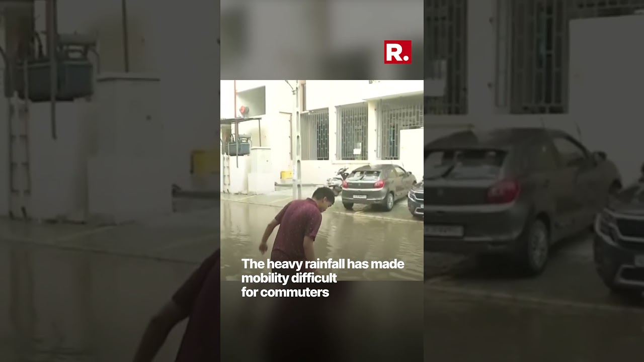 Gujarat's Ahmedabad Witnesses Severe Waterlogging After Torrential Rain