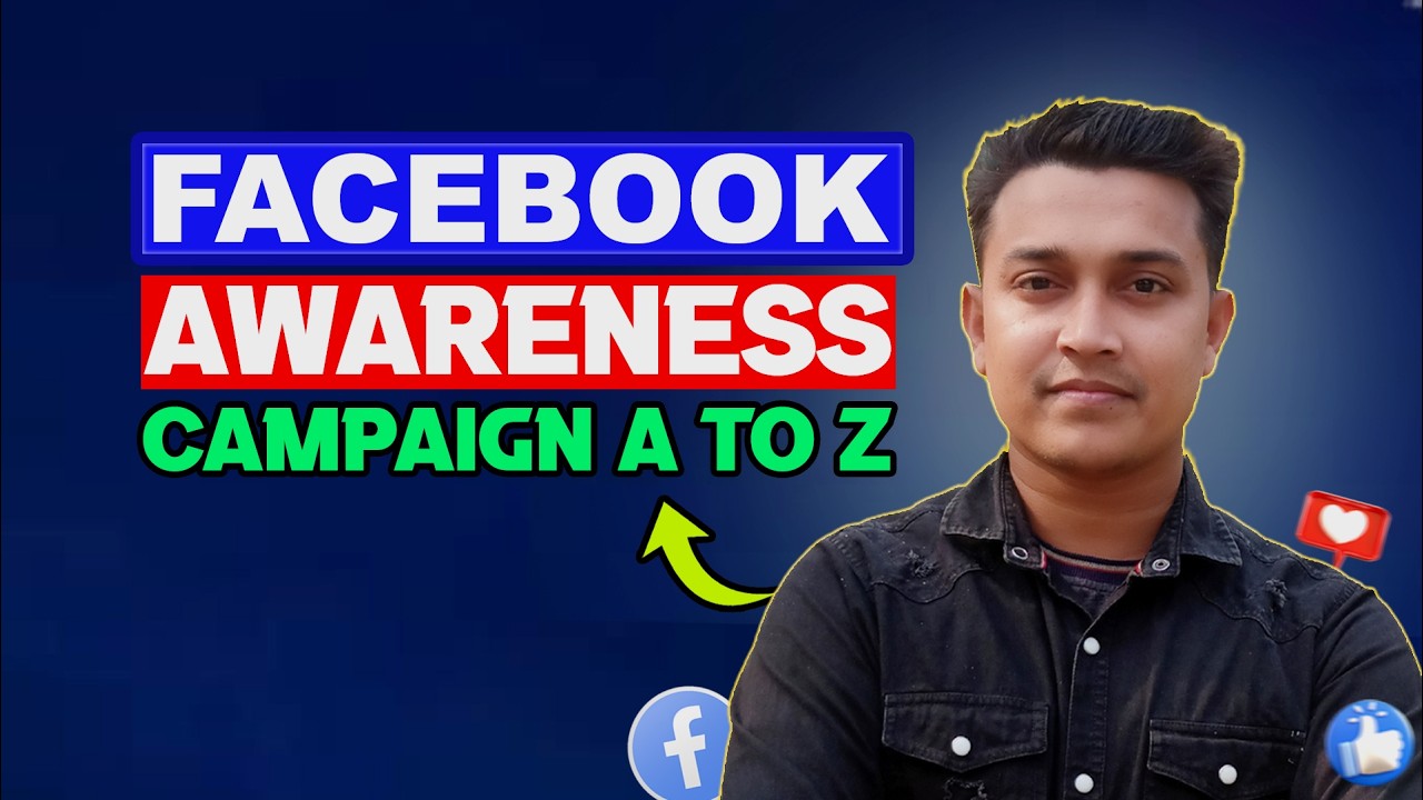 📢 Facebook Awareness Campaign কিভাবে Setup করবেন? | Complete Bangla A to Z Guide 🚀
