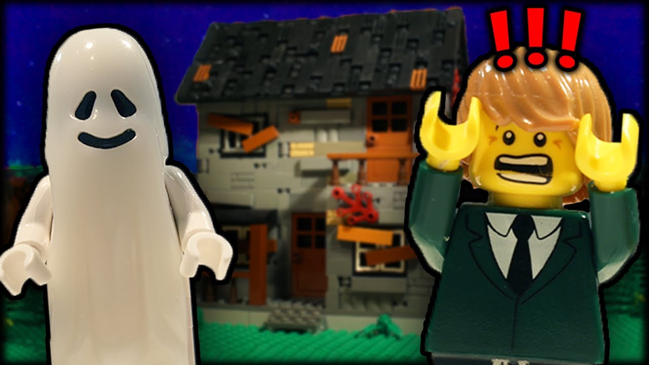 Дом с привидениями Пим из LEGO (LEGO покадровая анимация)