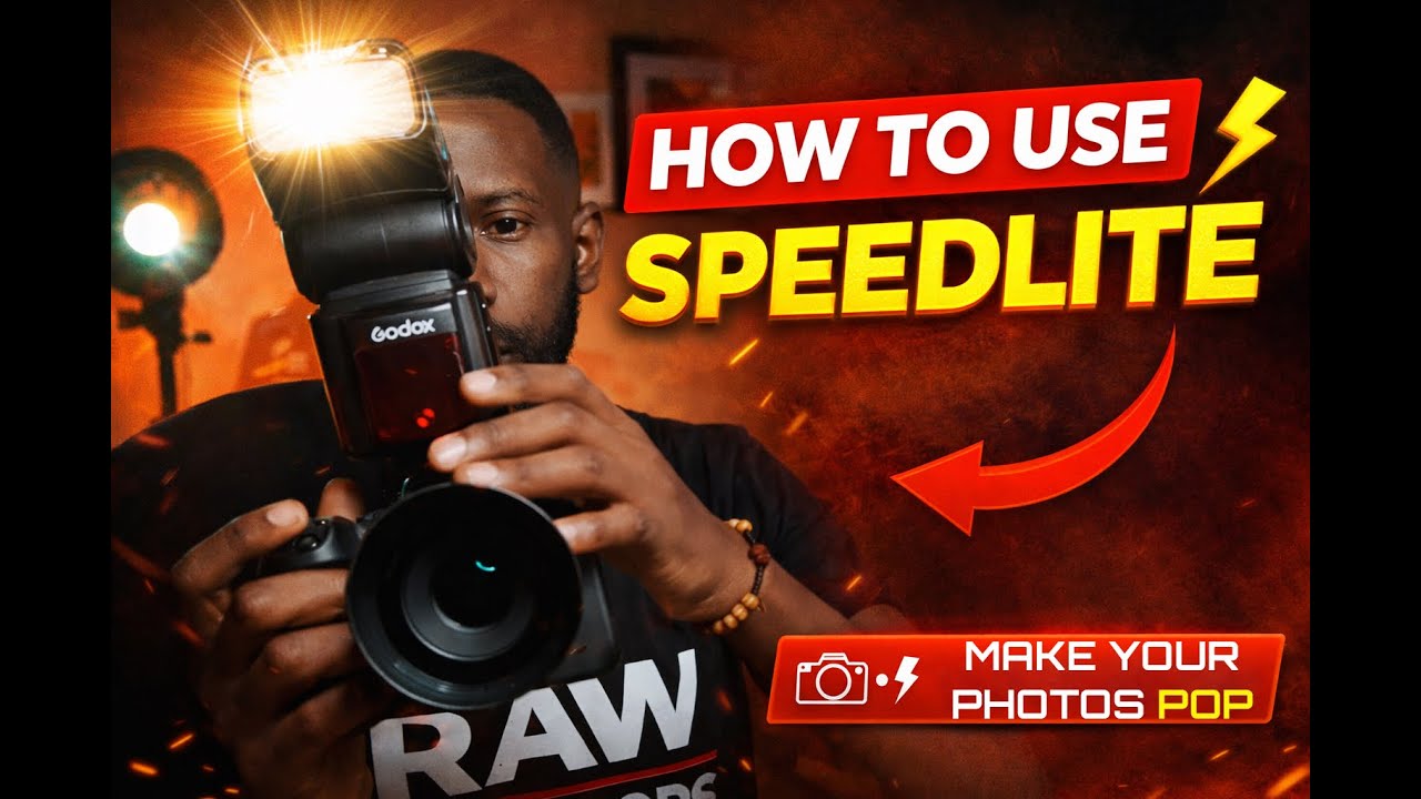 Dore  ibintu ukeneye kumenya mugukoresha Speedlite (Flash)