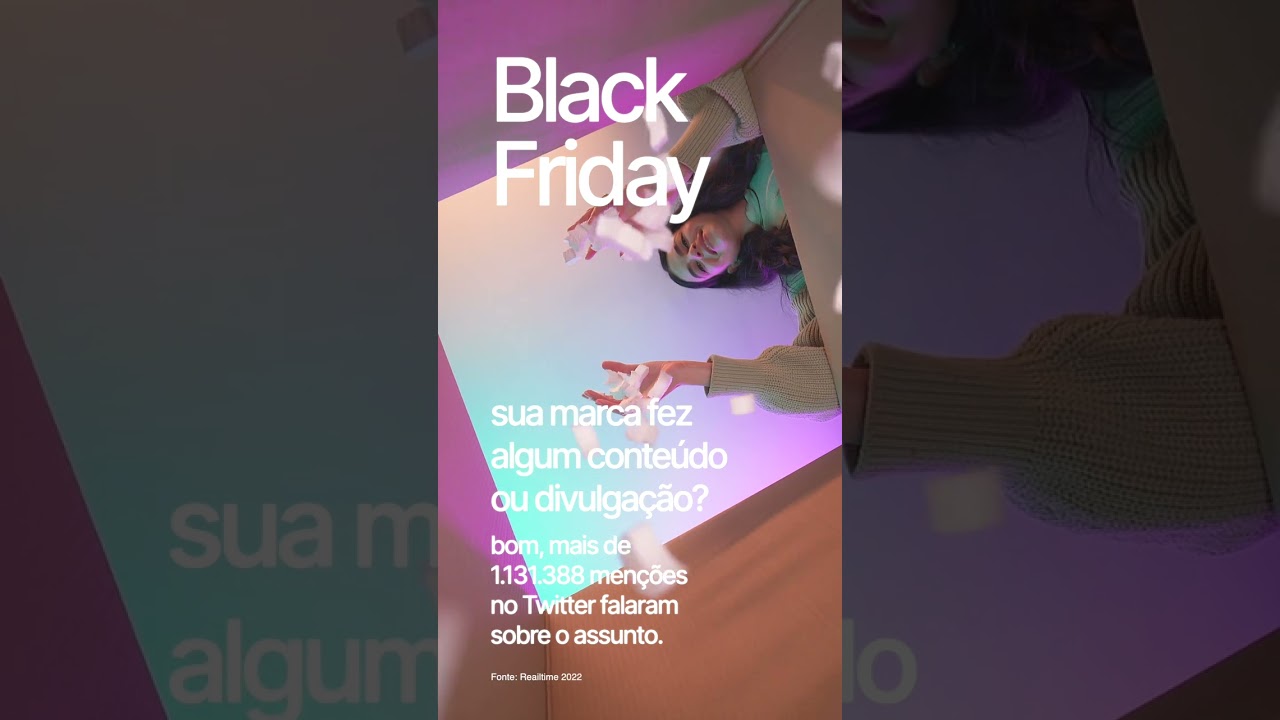 Reailtime: Black Friday e seus n&uacute;meros