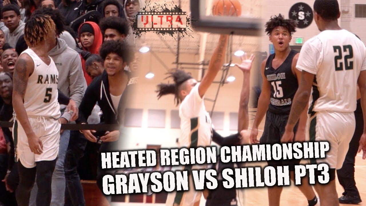 Grayson vs Shiloh HEATED REGION CHAMPIONSHIP BROUGHT THE WHOLE CITY OUT!! | FULL GAME HIGHLIGHTS