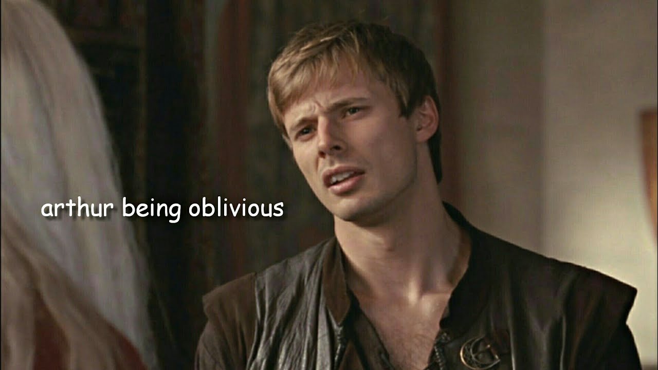 arthur being oblivious to merlin's magic