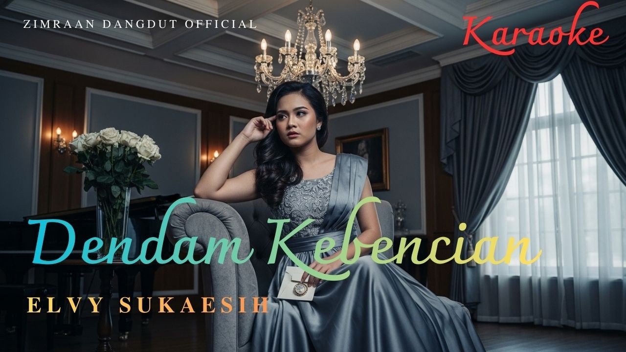 Dendam Kebencian - Elvy Sukaesih | Karaoke Dangdut Nada Wanita + Lirik by zimraan dangdut official