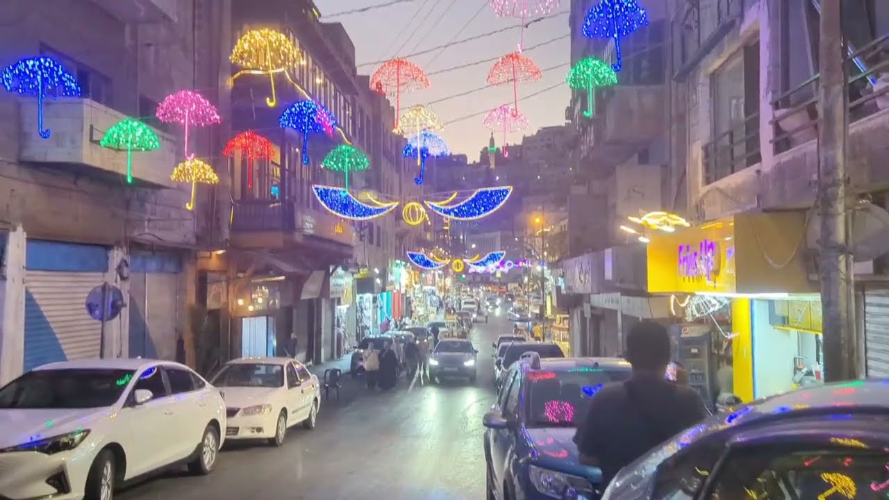 Friday night in Ballad Downtown Amman Jordan