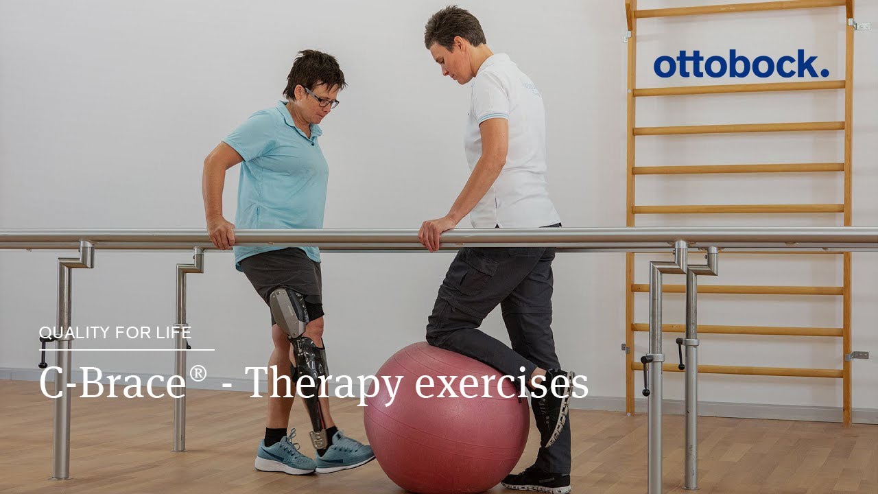 C-Brace® Leg Orthosis: Therapy exercises 5/16 - Gait training: swing phase│ Ottobock