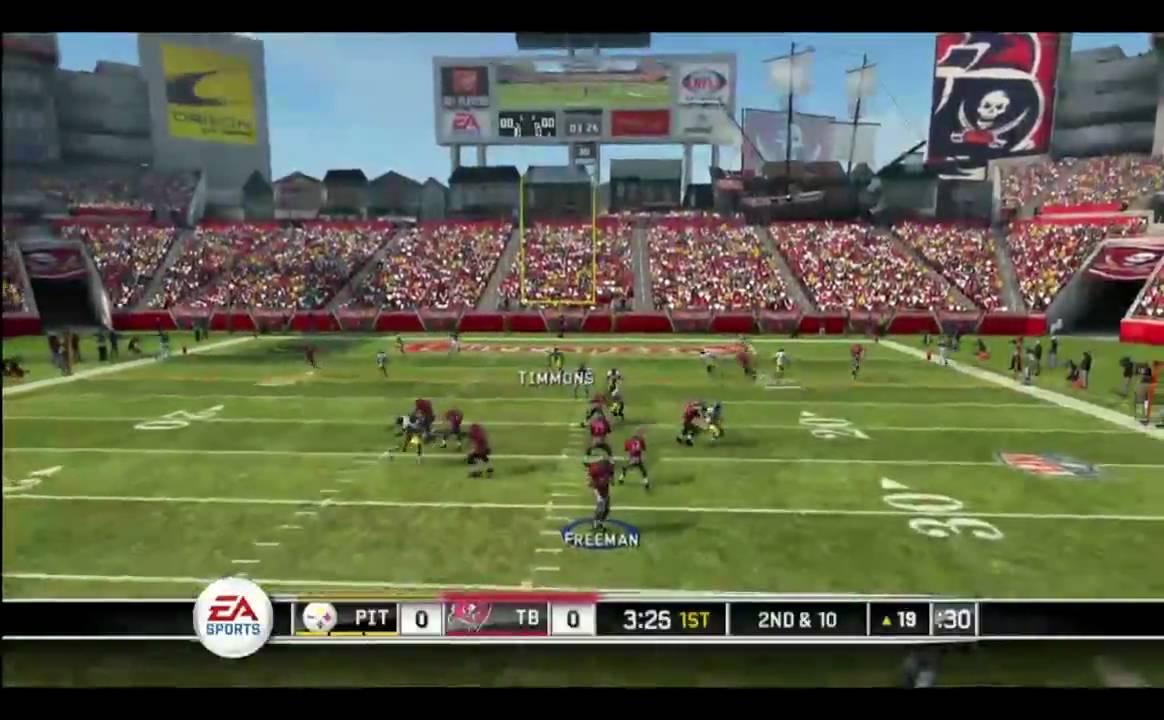 Madden 10 - How to Rocket Catch