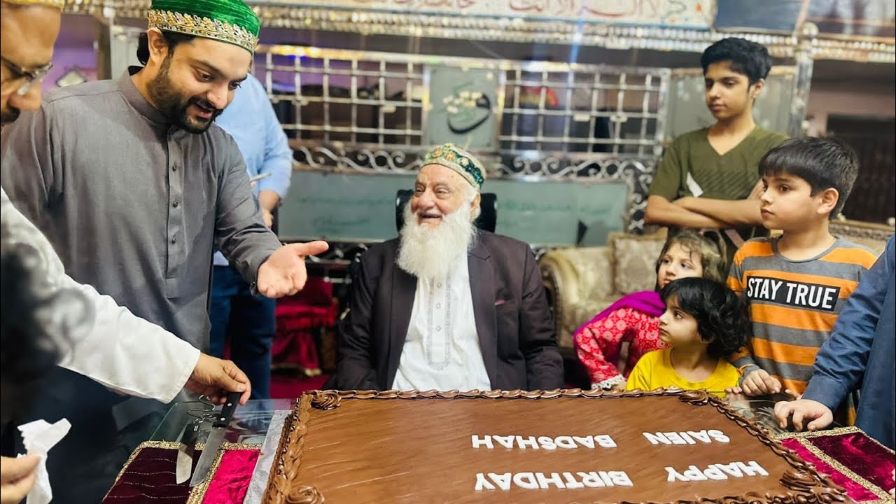 birthday Celebration Beloved Murshid Kareem Hazrat Peer Syed Feroz Shah Qasmi DBA 💙