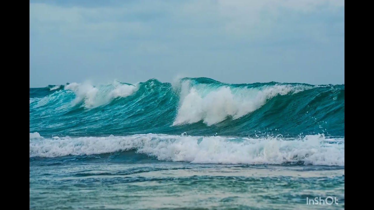 Relaxing sound of waves(2hours)