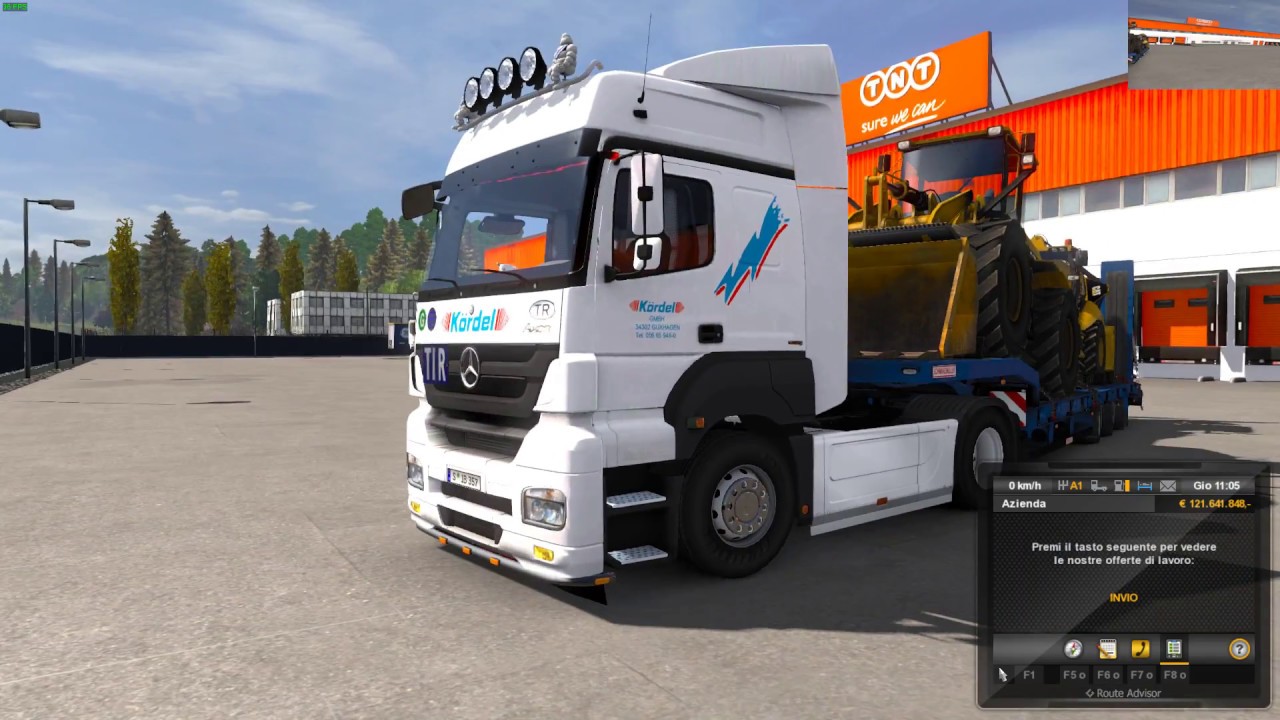 Euro Truck Simulator 2 (1.27) Mercedes Axor BABA MRB