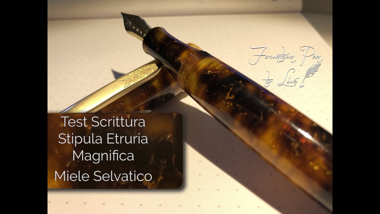 Test Scrittura - Stipula Etruria Magnifica Miele Selvatico V-Flex