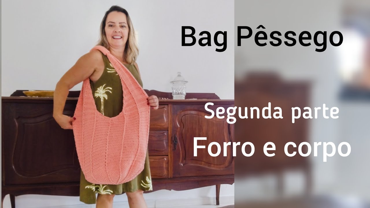 Bag Pêssego -Barroco 6 Maxcolor Círculo Segunda Parte/Forro e Corpo