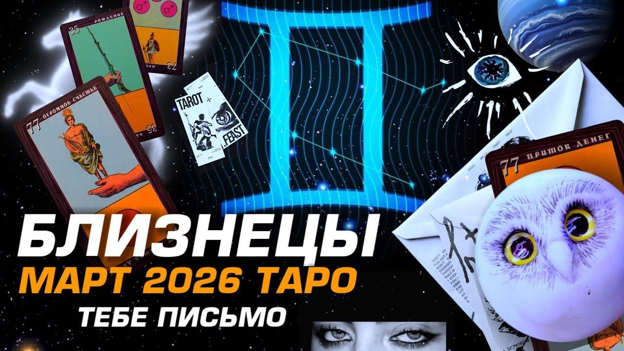 БЛИЗНЕЦЫ 🌟 МАРТ 2026 🌟ТВОЁ ПРЕДСКАЗАНИЕ ТАРО НА МЕСЯЦ