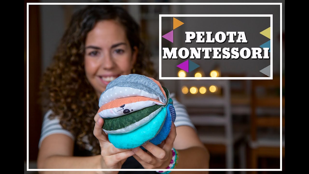 DIY pelota Montessori FÁCIL – juguete sensorial para tu bebe