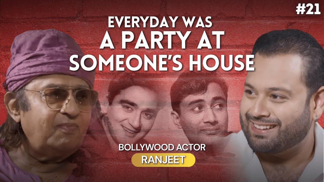 Timeout With Ankit Podcast Feat Ranjeet | Sunil Dutt, Dev Anand, Bollywood Party's, Early Days &More