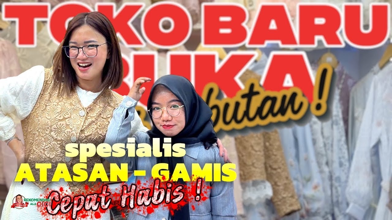 TOKO BARU BUKA DAN LANGSUNG DISERBU DI TANAH ABANG! CEK LANGSUNB DAN ORDER BURUAN YAH! 