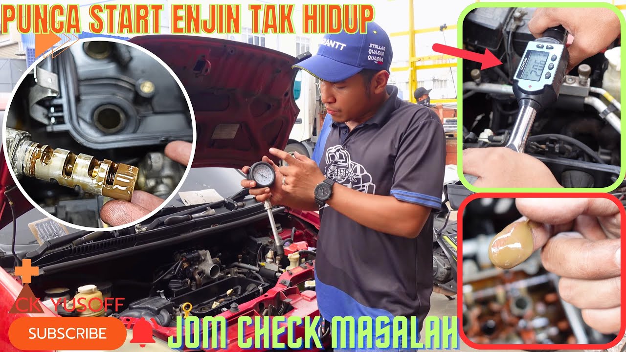 Punca Enjin Tak Hidup | Cara Kenal Pasti Masalah #viral #ckyusoff