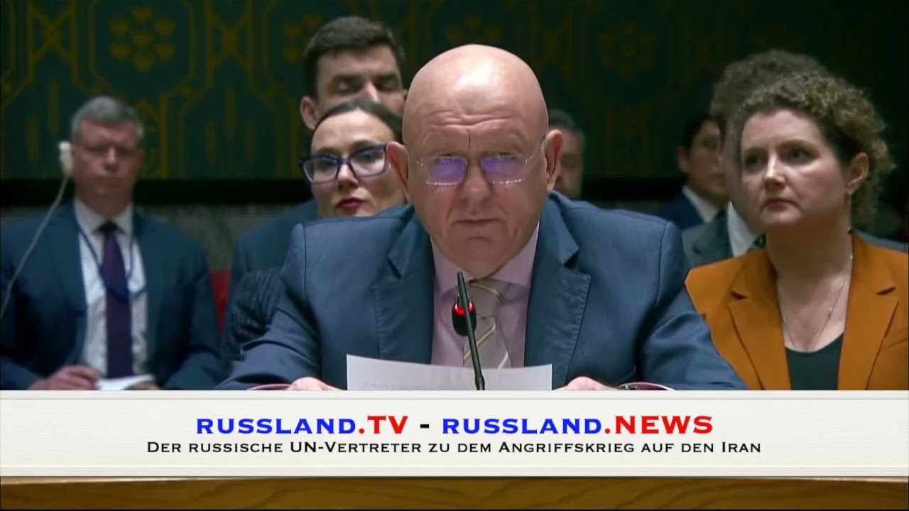 Der russische UN-Vertreter zu dem Angriffskrieg auf den Iran