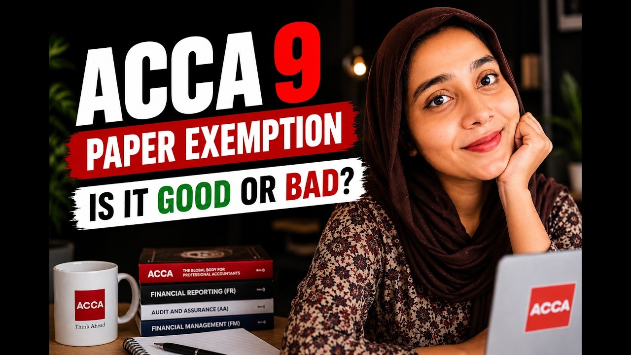 ACCA 4 Paper എഴുതിയ മതി OR ACCA 13 Paper എഴുതണം? | ACCA Exemption| Malayalam