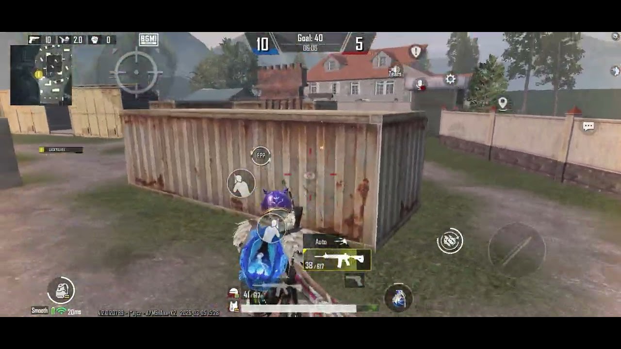 60fps vs 60fps  #bgmi 