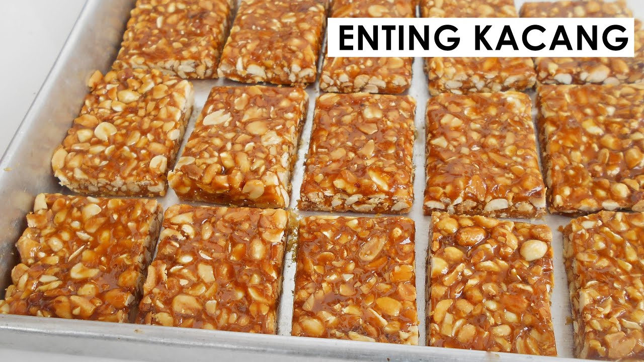 ENTING ENTING KACANG | 3 Bahan, Gampang Buatnya
