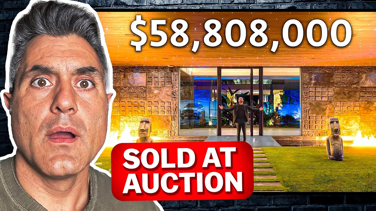The $58,808,000 Malibu Mansion that sold at Auction