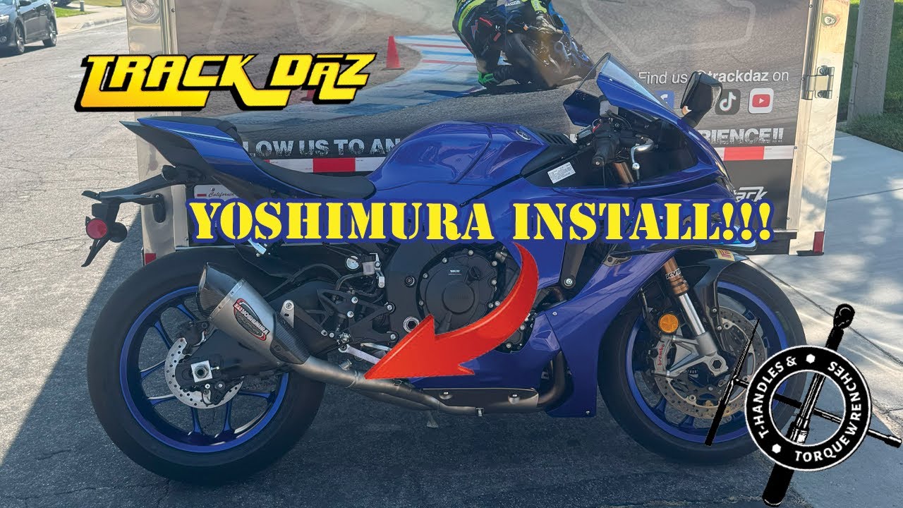 Yoshimura Alpha-T install | 2025 Yamaha YZF-R1