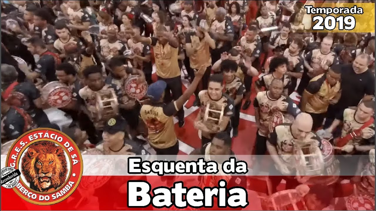 Estácio de Sá 2020 - Esquenta da Bateria no Salgueiro Convida - Apoteose ao vivo - #SC19