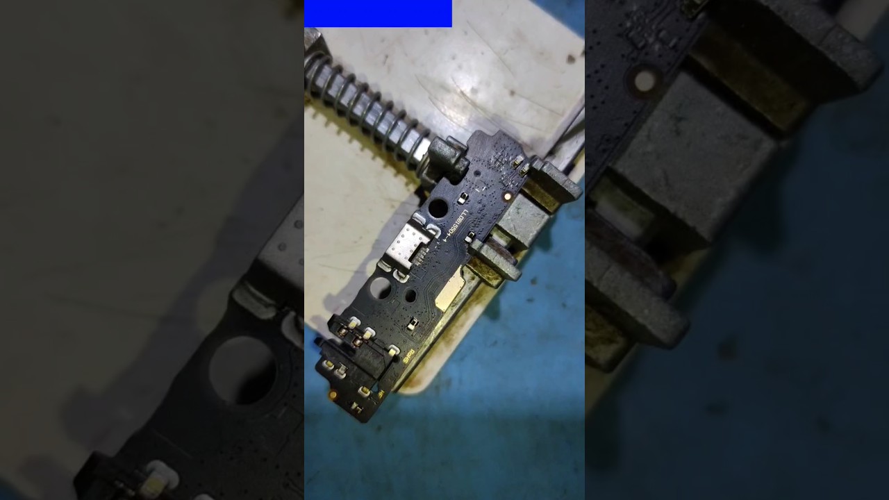 Mobile Mi A1 2022 ki charging Jack fix replace #soldering #mobilerepair #shortsvideo