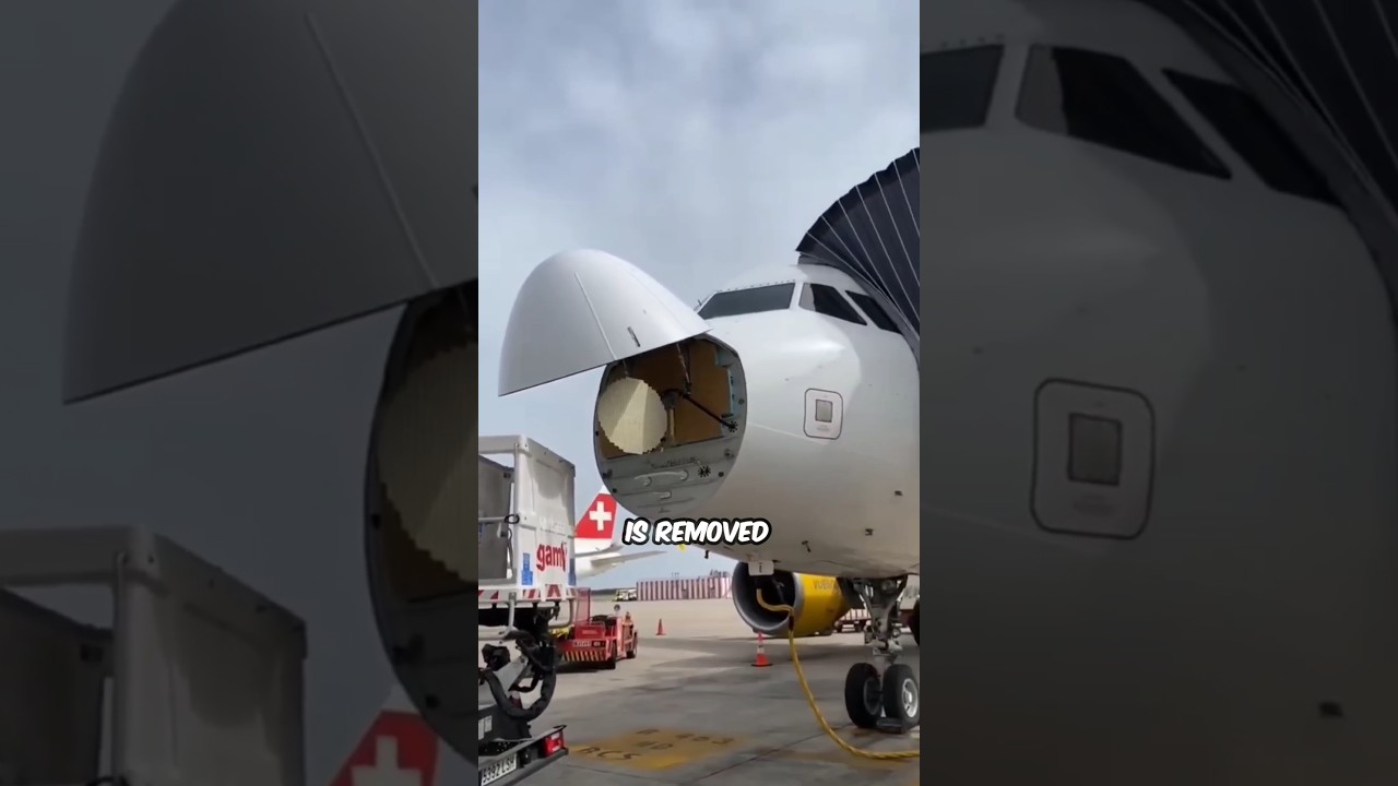What's Inside In Airplane Nose ✈️