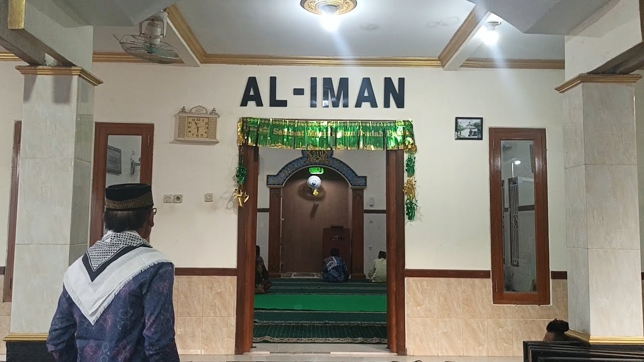 Sholat ied Warga RW 04 Prigi Kidul di masjid Al Iman